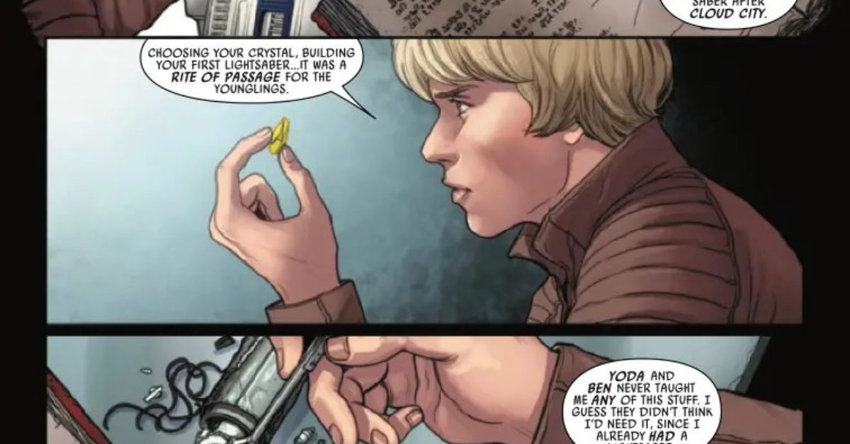 Star Wars #34 Preview: New Lightsaber Who Dis?