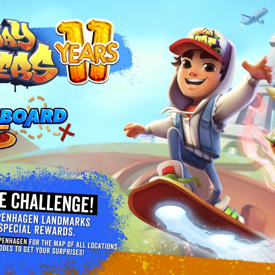 today we are celebrating 10 years of halloween at subway surfers