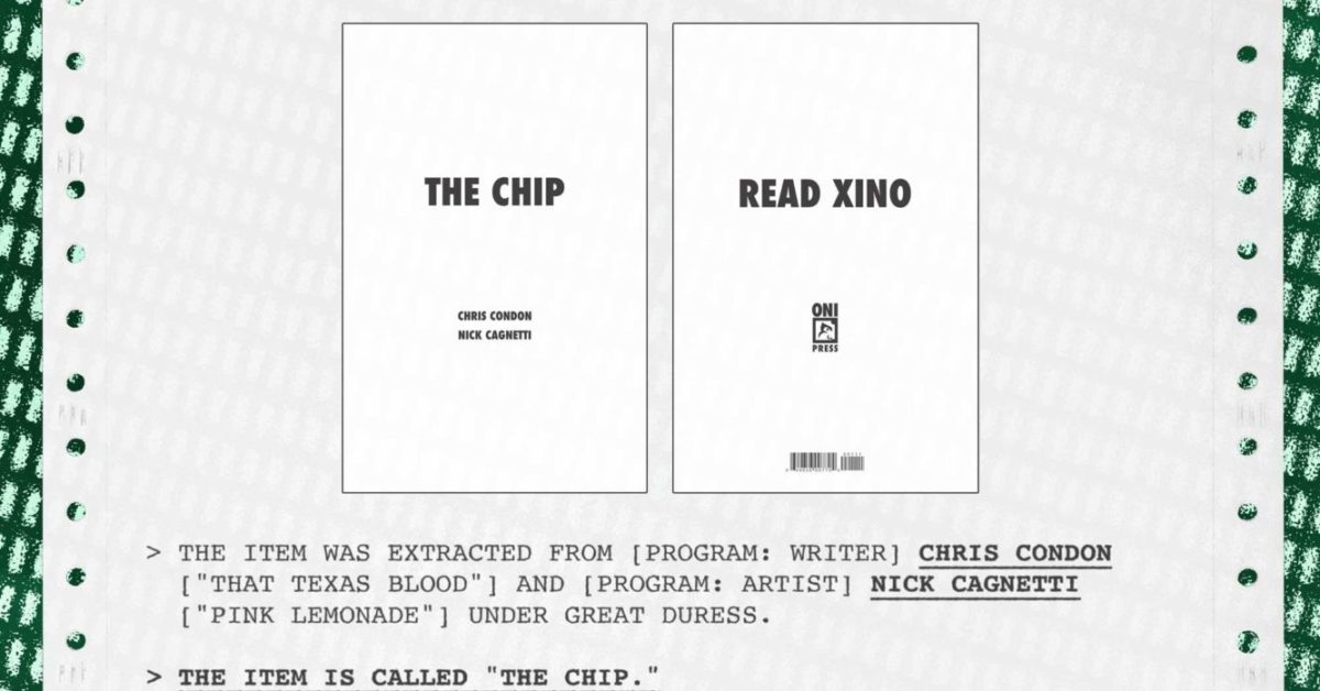 “The Chip” – Oni Releases Secret Xino Ashcan to 300 Stores