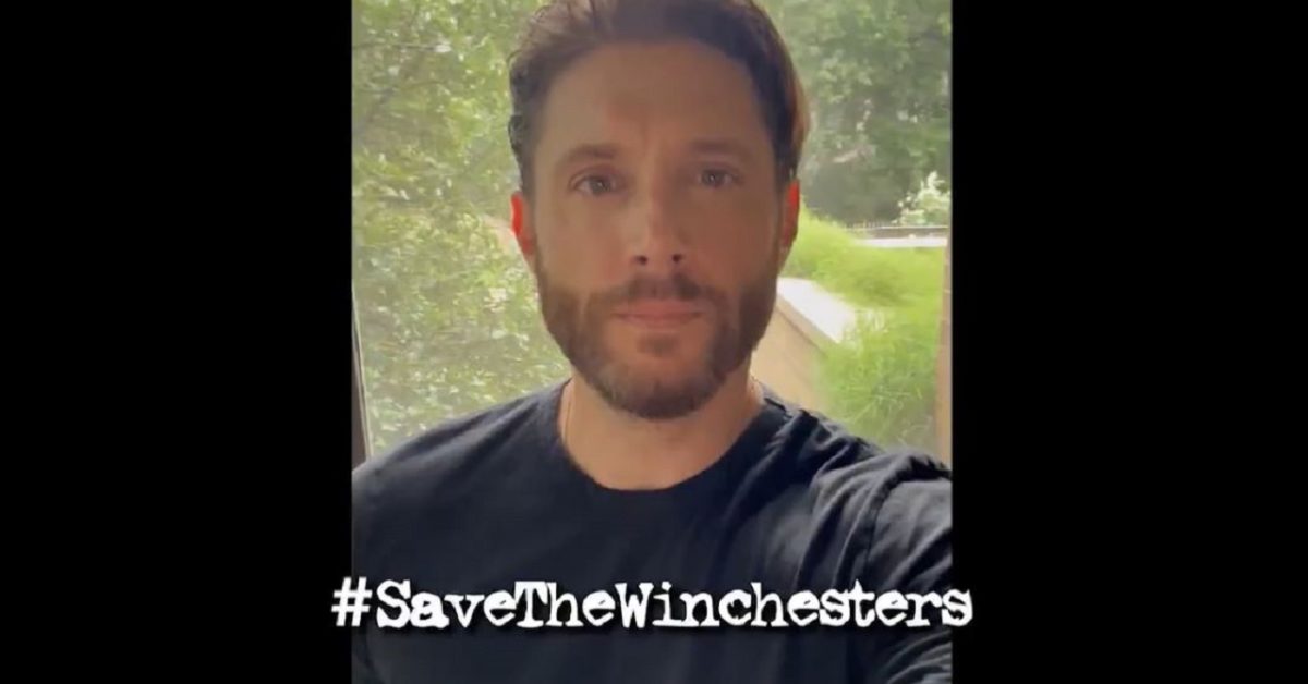 Feeling Positive About the Future of SPN, Jensen Ackles Joins #SaveTheWinchesters Movement.