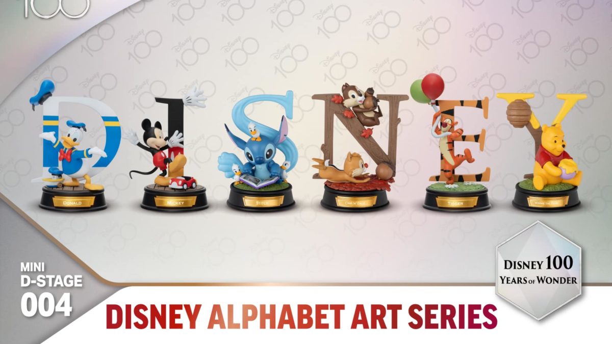 Disney 100 PIXAR ALPHABET ART 6体セット✨希少✨ Disney 100 Years of Wonder: Pixar Alphabet Art Series MDS