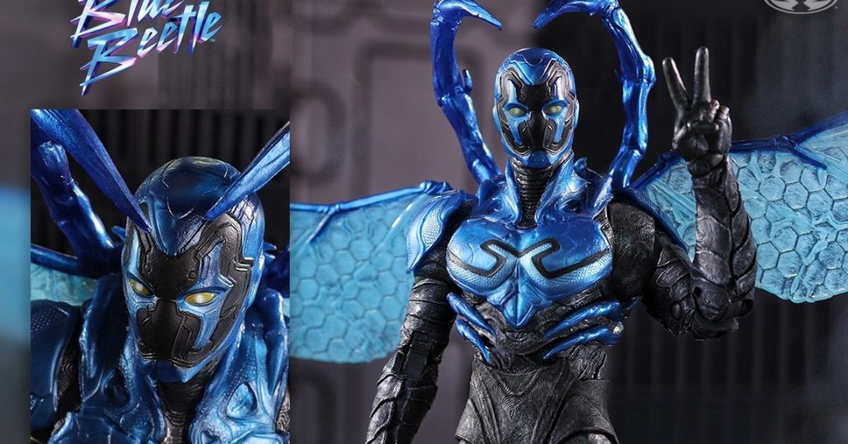 Blue Beetle Takes Flight with New McFarlane DC Multiverse Figure