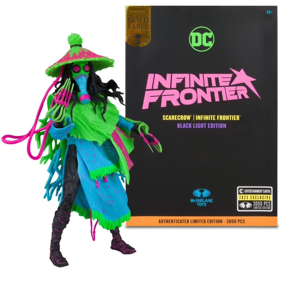 Limited Edition Black Light DC Comics Scarecrow Revealed by McFarlane