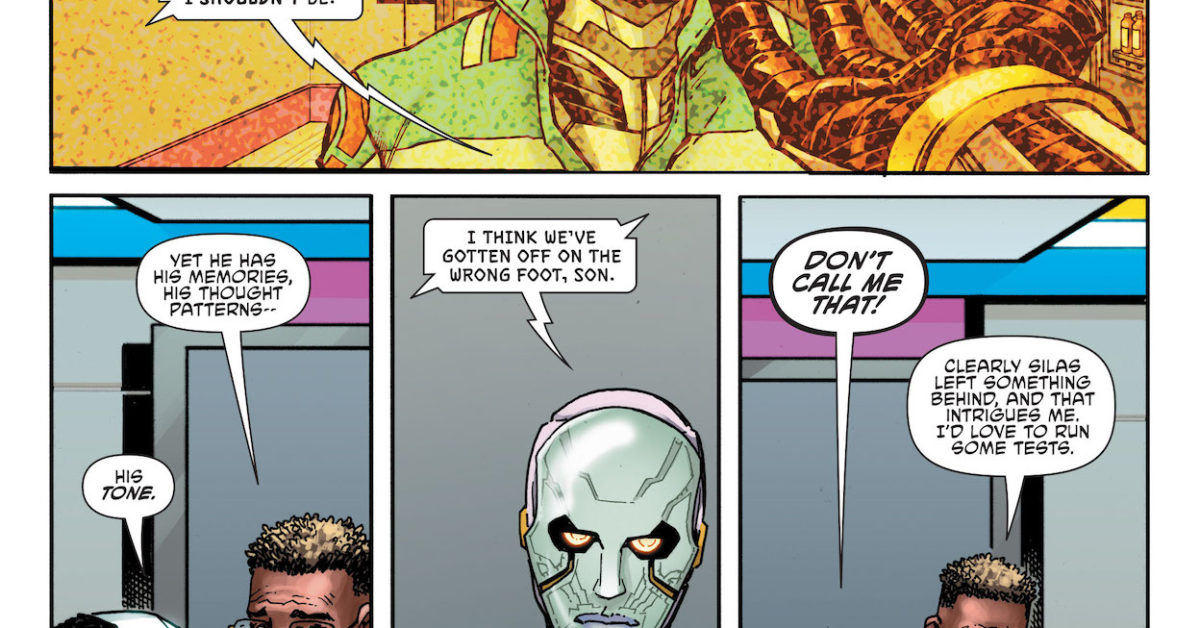 Preview of Cyborg #2: The Complexities of Fatherhood, Explored in the Robotic World