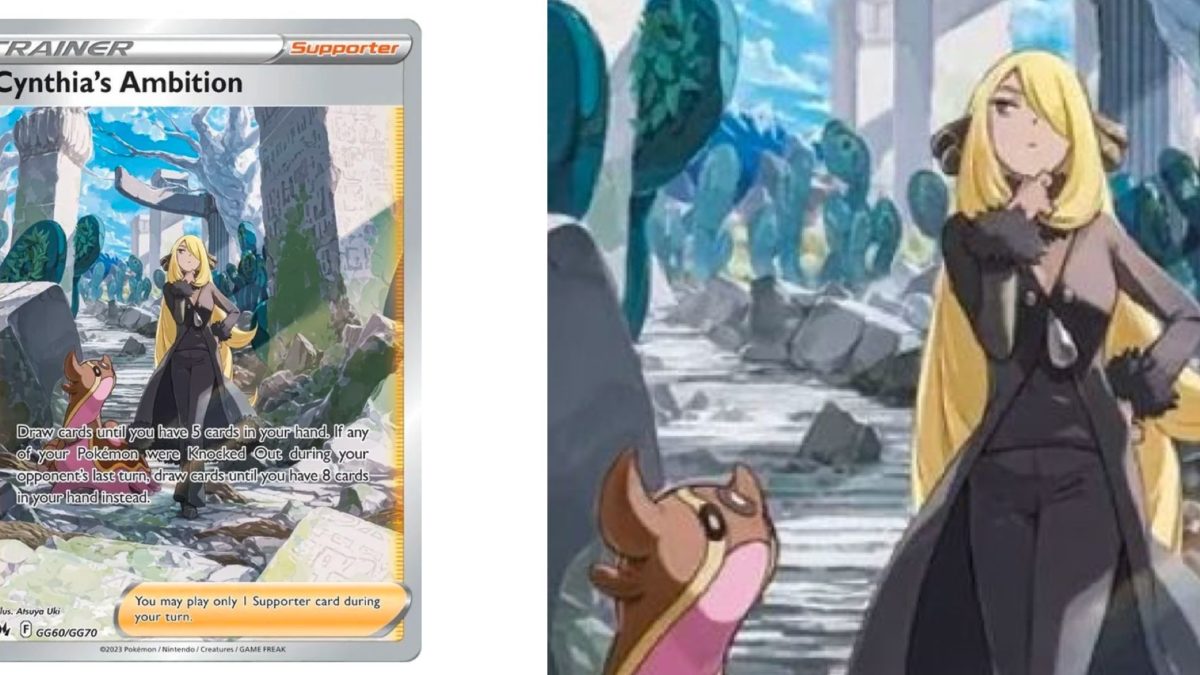 The Cards Of Pokmon TCG: Crown Zenith Part 70: Cynthia Illustration