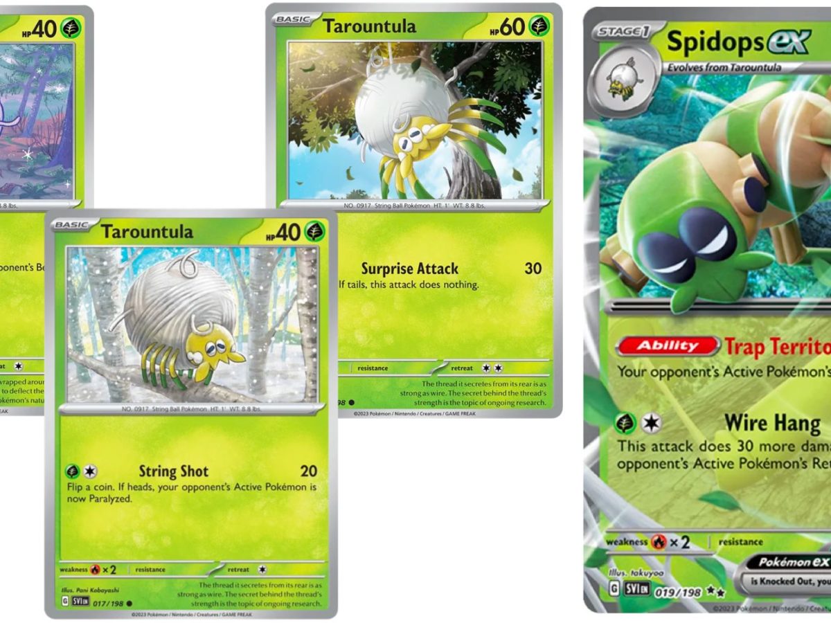 The Cards Of Pokmon TCG: Scarlet & Violet Part 3: Spidops Ex The Cards Of Pokmon TCG: Scarlet & Violet Part 3: Spidops Ex