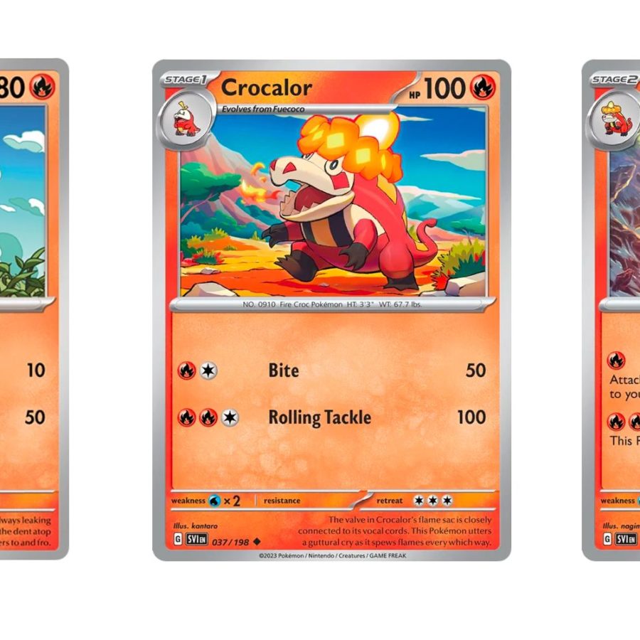 The Cards Of Pokmon TCG: Scarlet & Violet Part 8: Fuecoco Line
