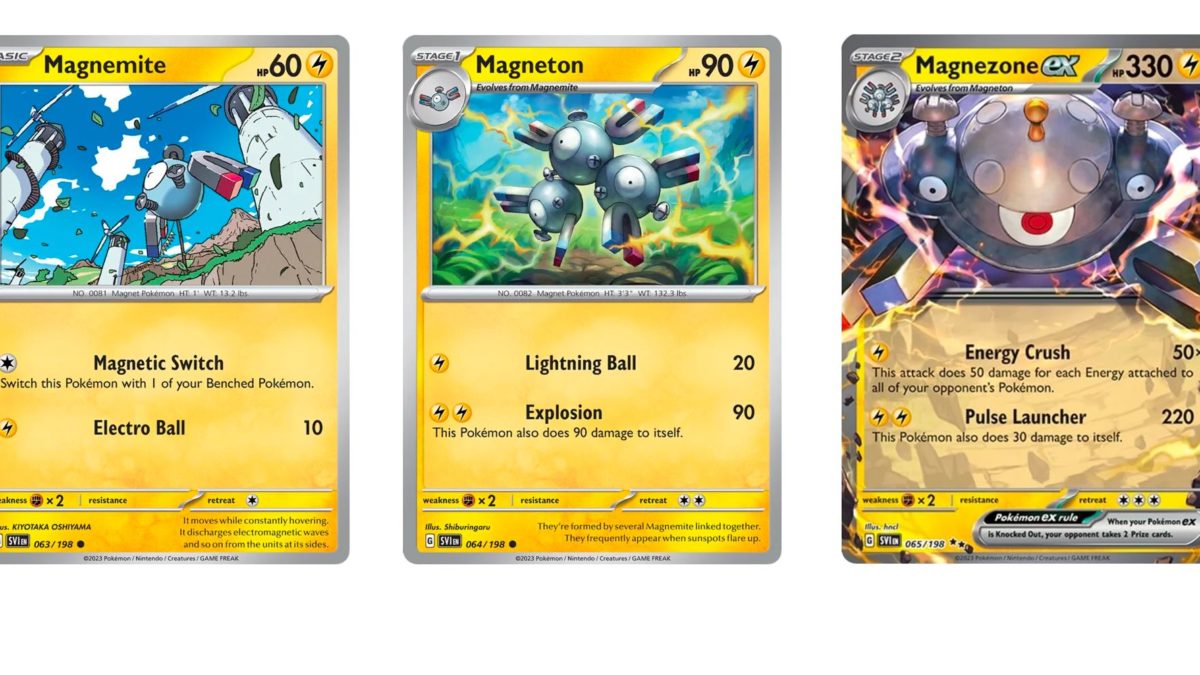 The Cards Of Pokmon TCG: Scarlet & Violet Part 15: Magnezone Ex