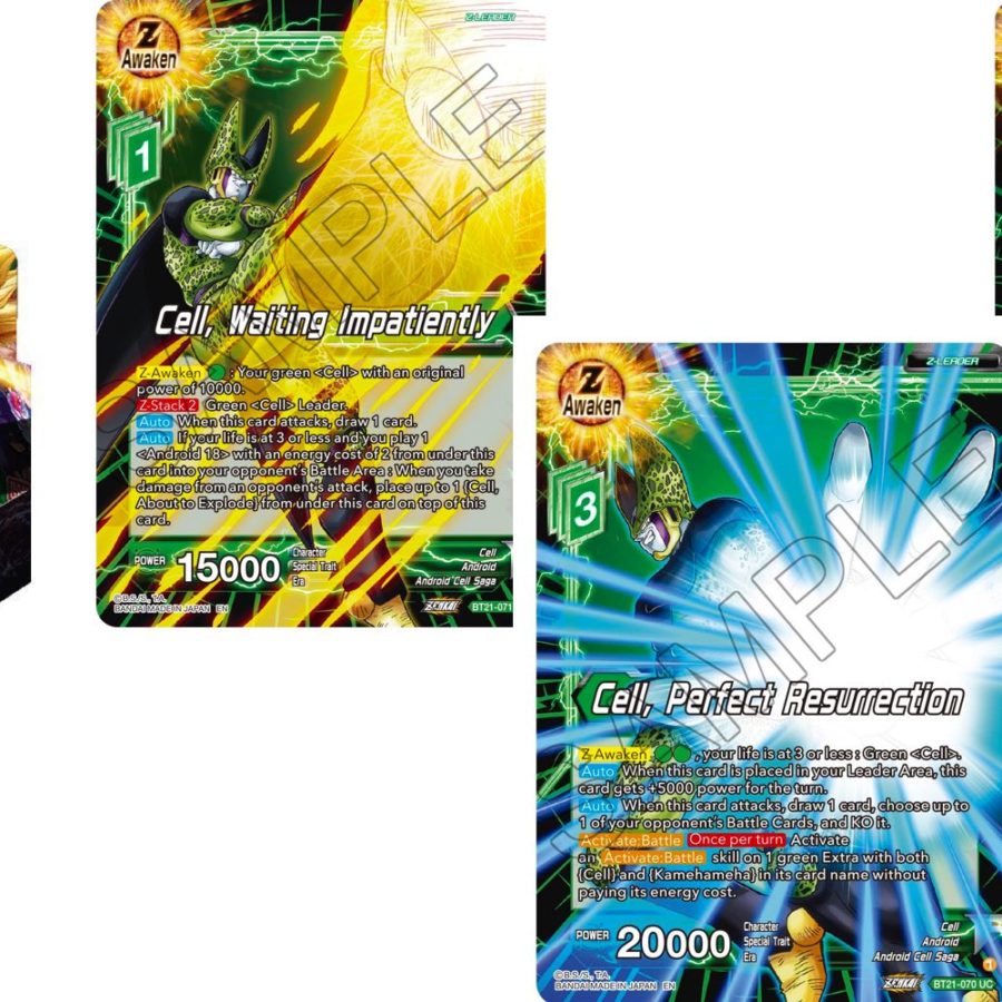 dragon ball super card game cell BT5-067 SPR Super 17, Cell Absorbed (2018) main image 1