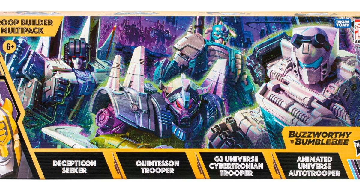 Introducing Hasbro’s Exciting Transformers Buzzworthy Troop Builder Multipack