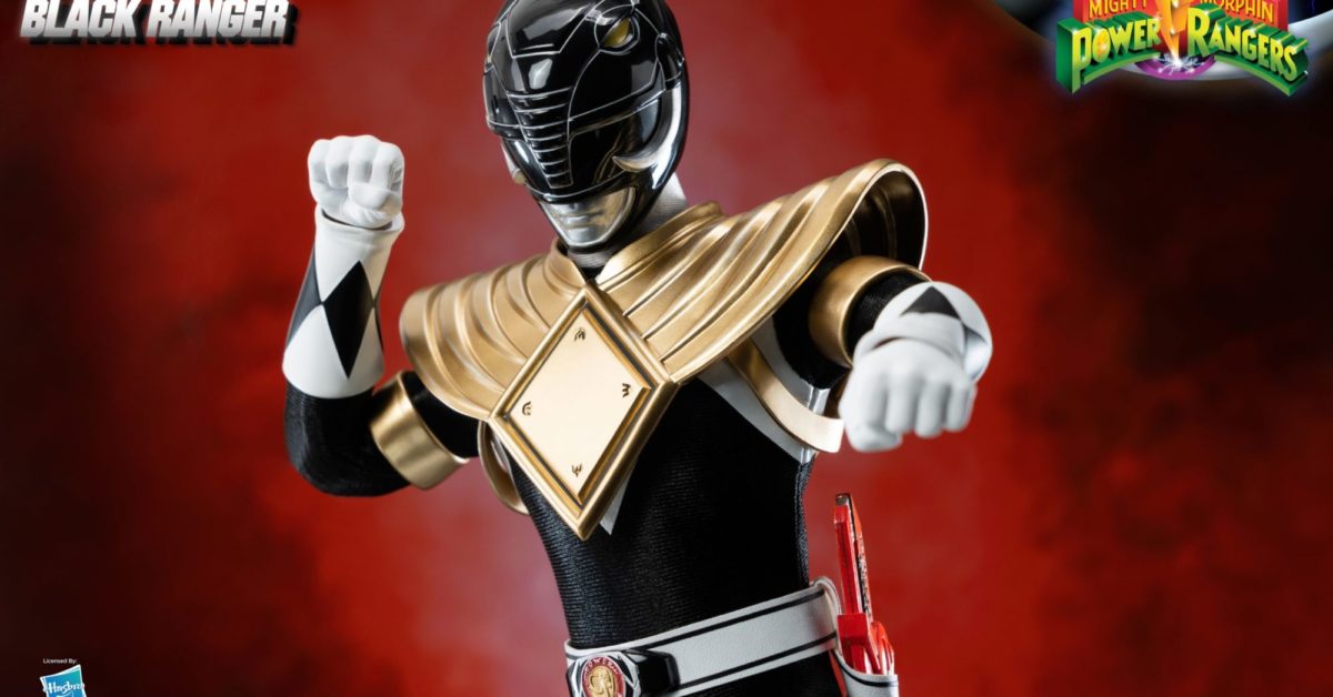 Power Rangers Black Ranger Gains the Dragon Shield with threezero - Vimarsana News