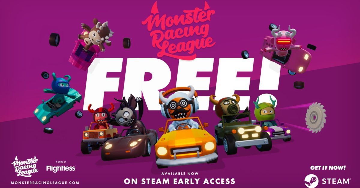 Steam now offers Monster Racing League as a Free-to-Play Game