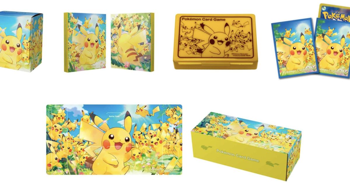 July 2023 Merchandise Collection featuring Pikachu-Themed Pokémon TCG Drops in Japan