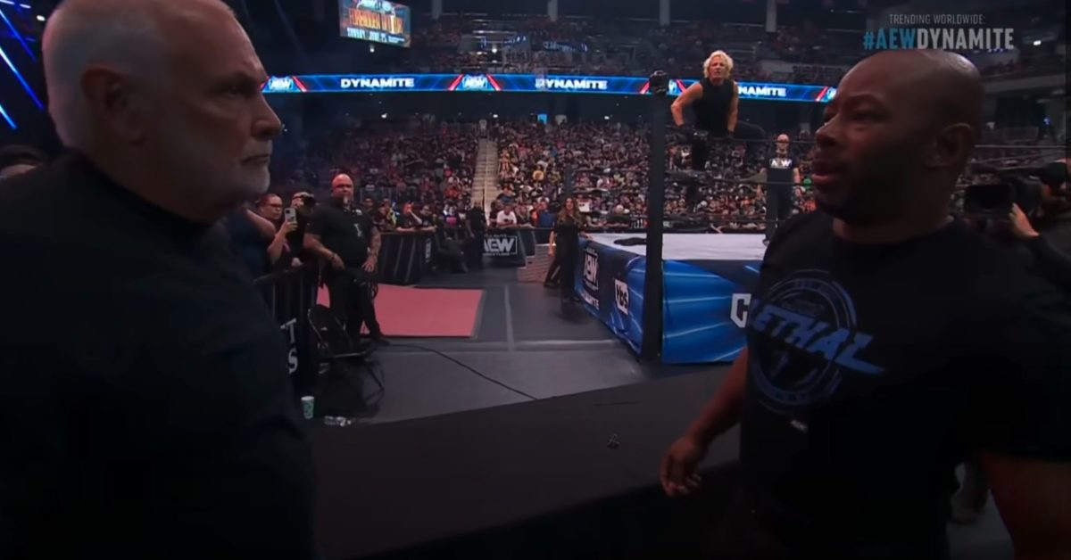 Mark Briscoe Wins Concession Stand Brawl in AEW Dynamite TNA Tribute