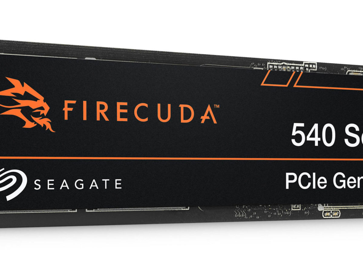 Seagate Announces FireCuda 540 PCIe Gen5 SSD