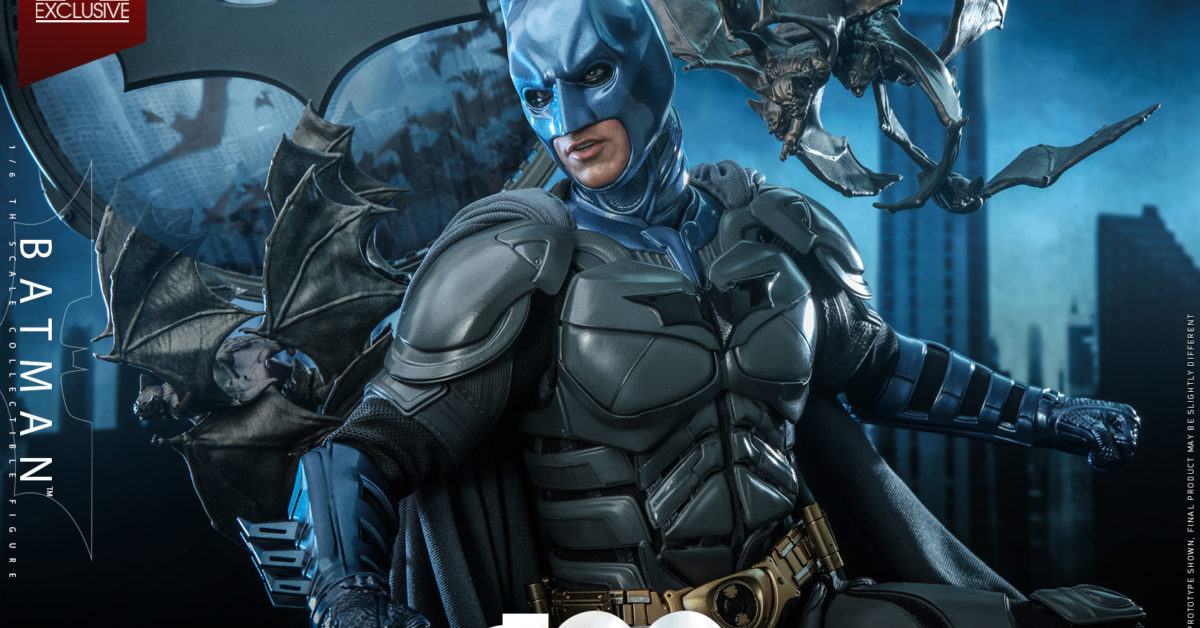 Hot Toys Gives Christian Bale's Batman a DC Comics Inspired Batsuit