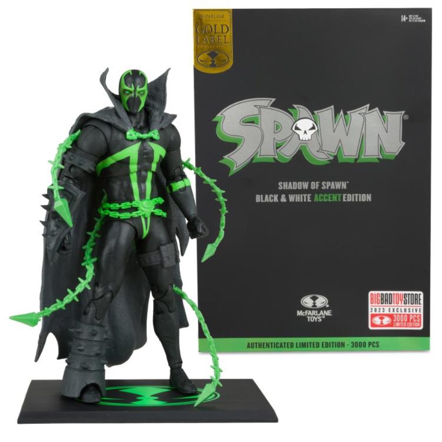 McFarlane Toys Debuts Exclusive 3,000 Piece Shadow of Spawn Figure