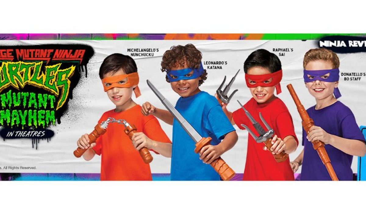 Playmates Teenage Mutant Ninja Turtles Role Play Set