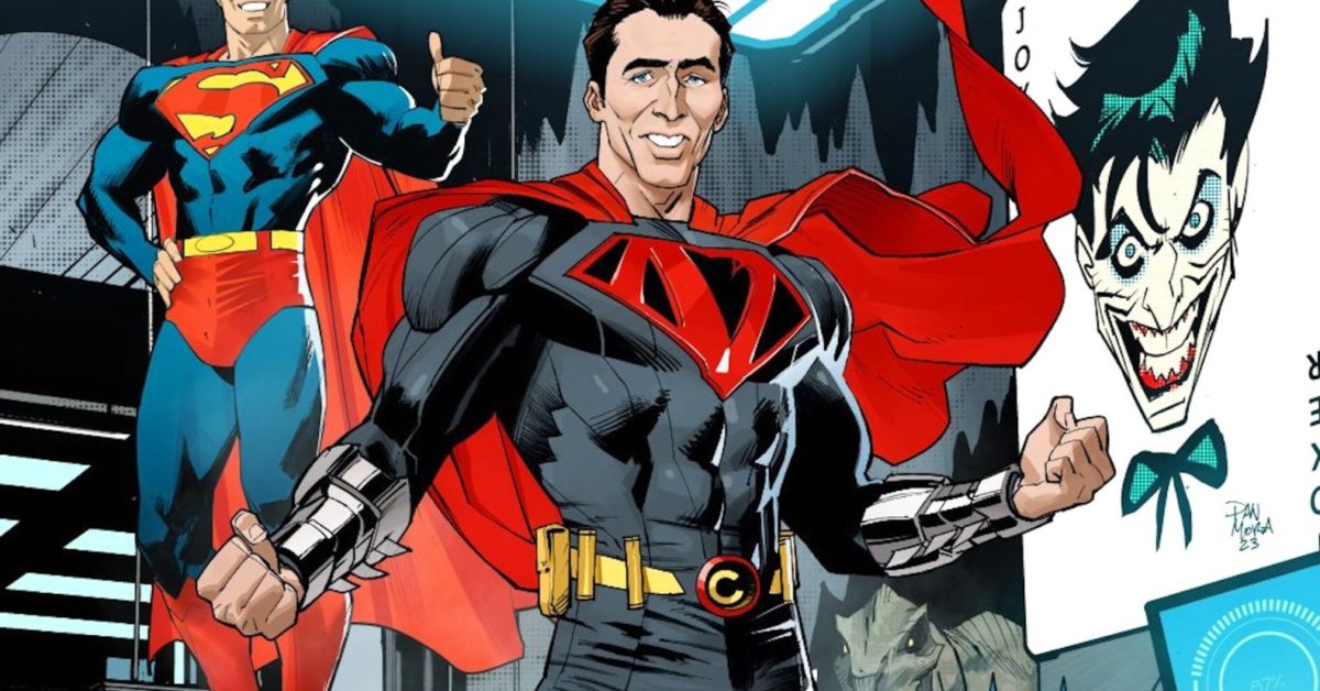 World’s Finest #19 Cover Reveals Nicolas Cage as Superman (Spoilers)