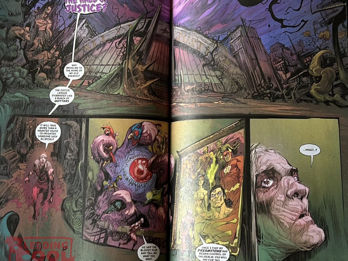 Four Pages From Knight Terrors: First Blood Reveals Nightmare Stone