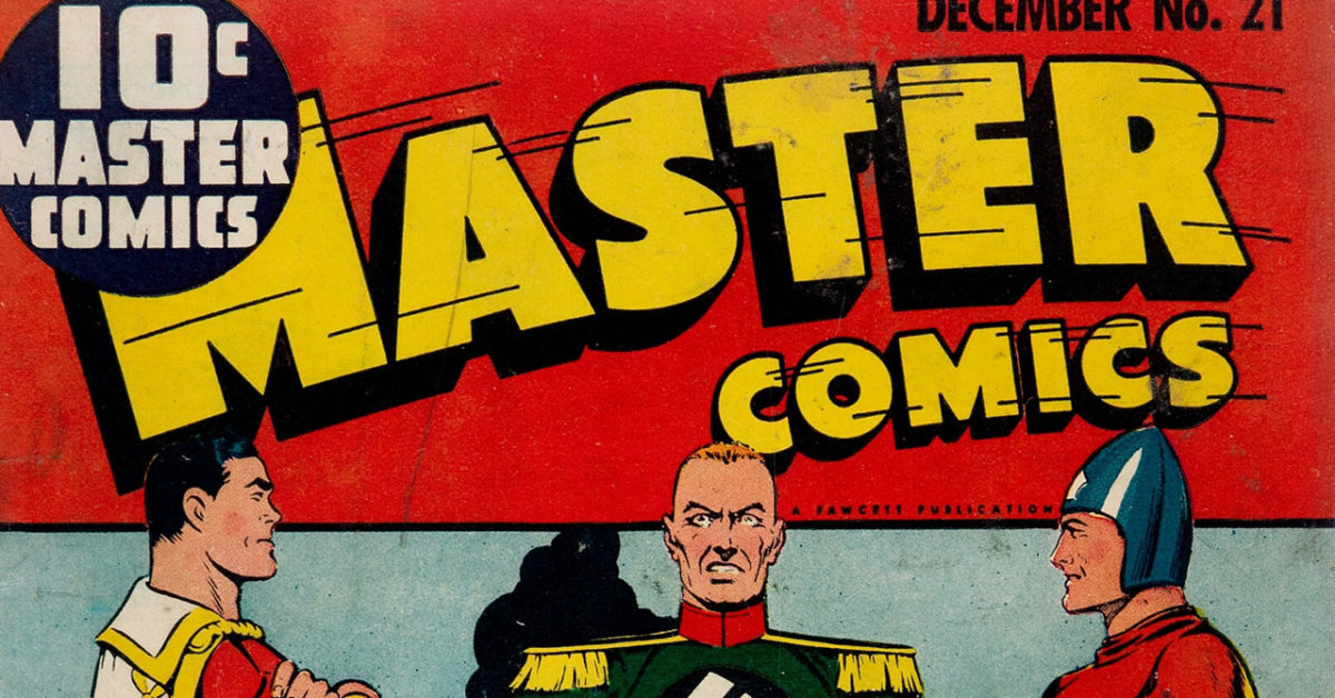 Master Comics #21: Unforgettable Auction of an Epic Golden Age Crossover Battle