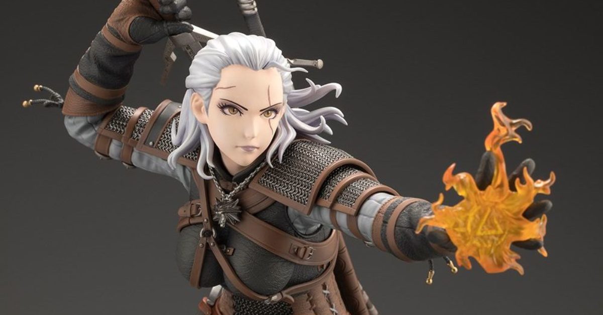 New Addition to Kotobukiya’s Collection: Female Geralt of Rivia from The Witcher Revealed