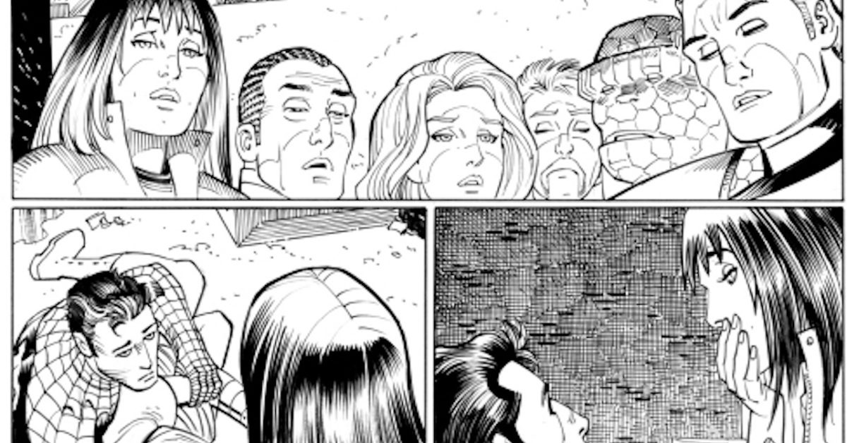 The Original Art For Ms Marvel's Death Goes On Sale This Week - Vimarsana News