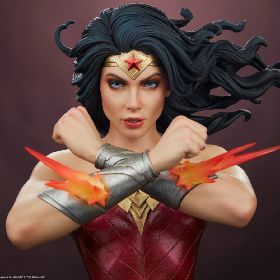 New Photos of the Wonder Woman Statue from Sideshow's Animated Series  Collection