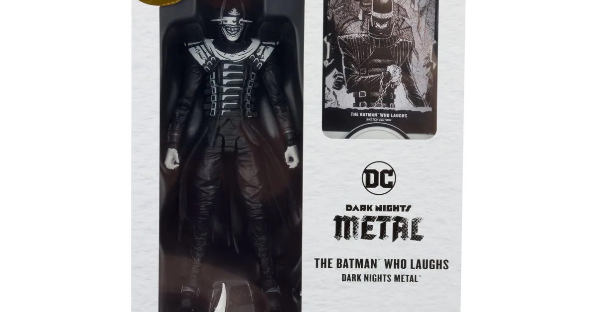 Batman Who Laughs Limited 3,000 Sketch Edition Revealed by McFarlane