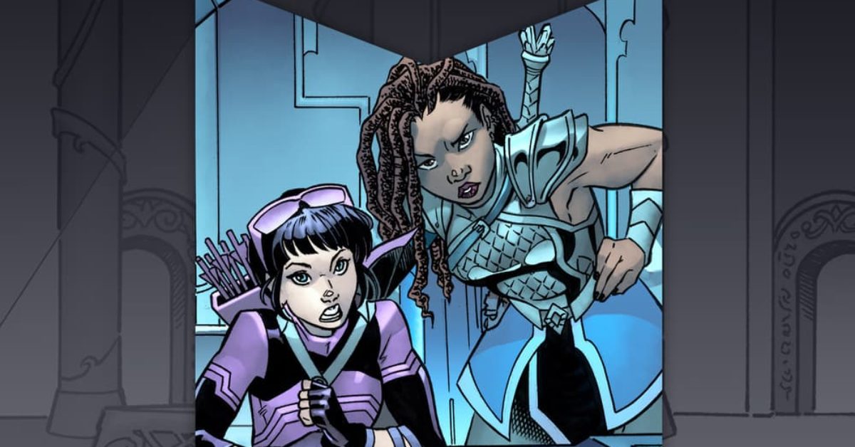 Rogue & Gambit, Kate Bishop & Valkyrie- The Women Of Marvel Unlimited