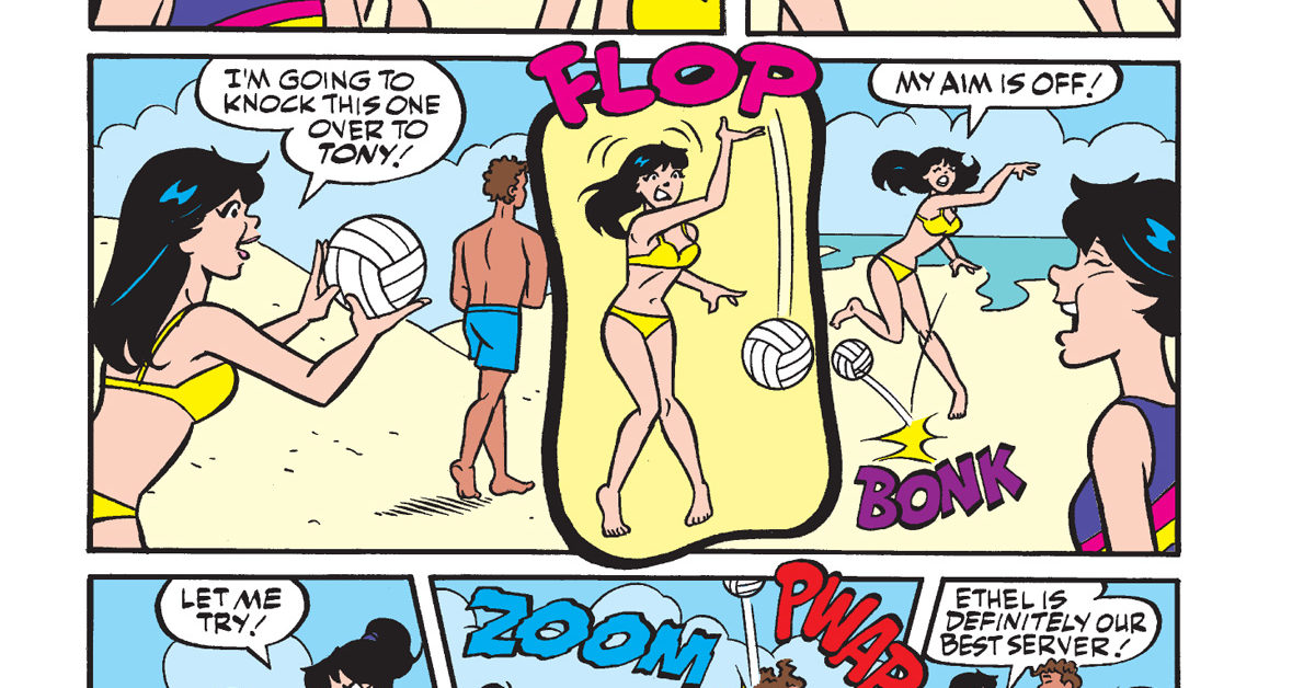 Betty and Veronica Jumbo Comics Digest #315 Preview: Love & Volleyball