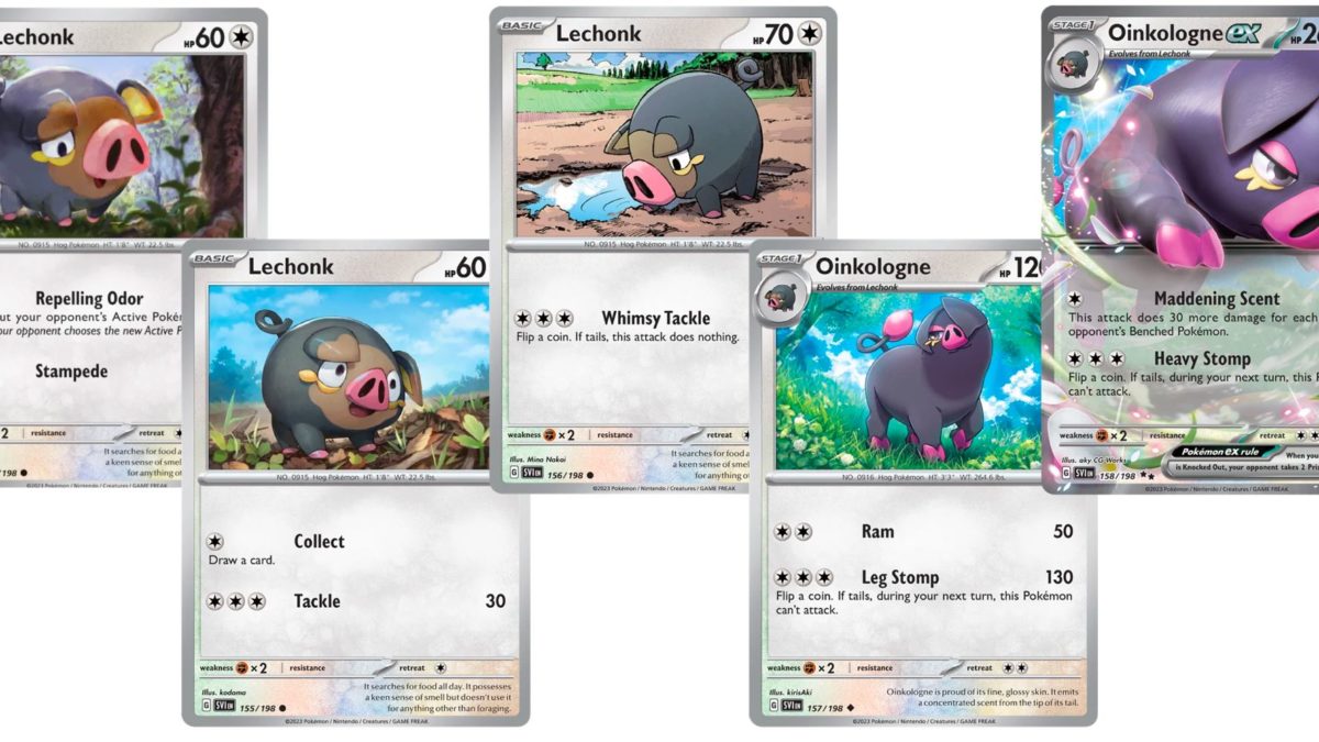 The Cards Of Pokmon TCG: Scarlet & Violet Part 36: Lechonk