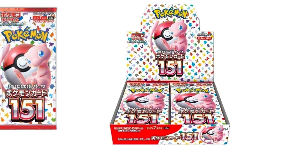 Japan’s Pokémon TCG Delights Fans with 151 New Pokémon Card Offerings