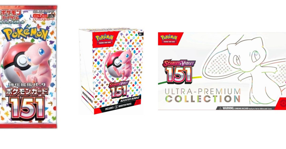 Pokémon TCG日本のポケモンカード151：英語版