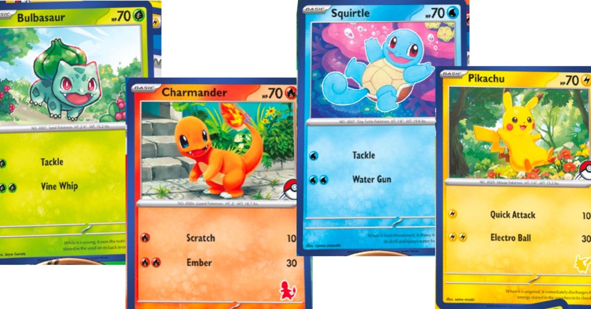 Pokémon TCG My First Battle Makes Playing Easy