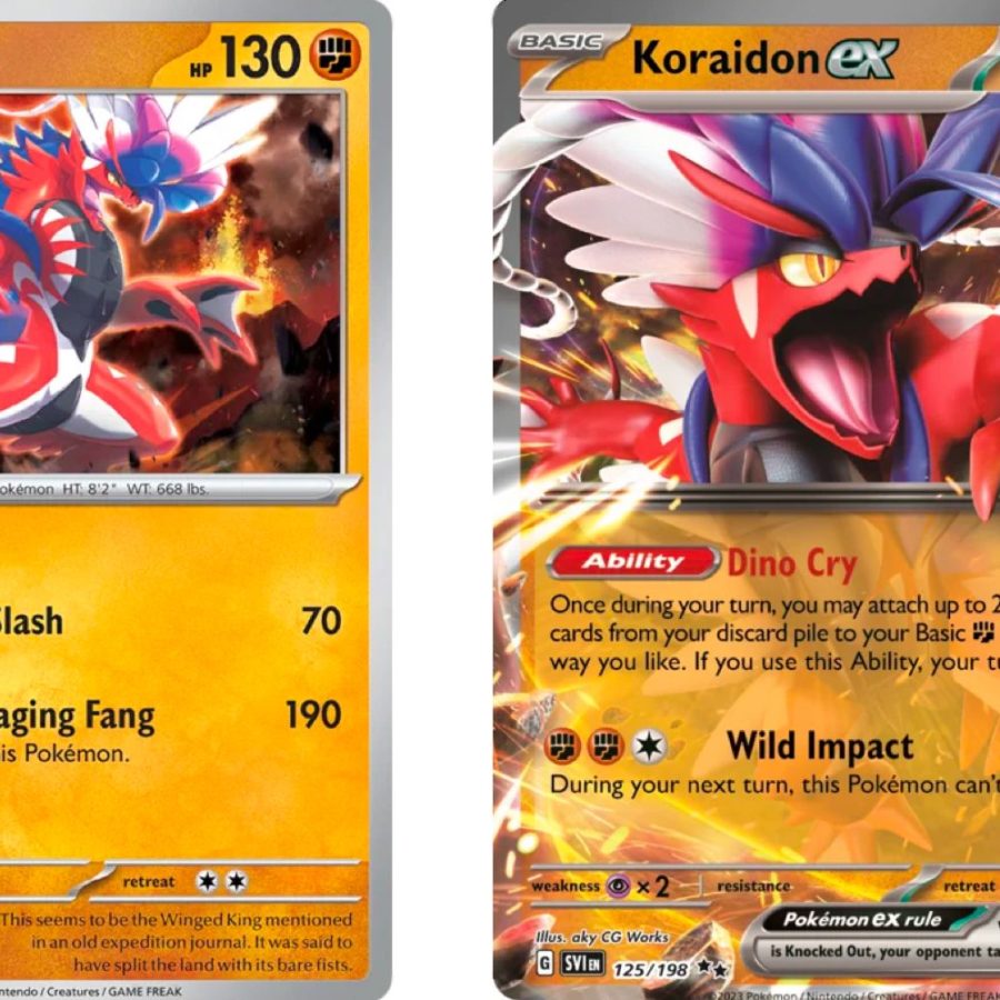 Koraidon ex, Pokémon