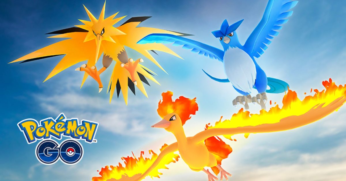 Tonight Is The Kanto Birds Raid Hour In Pokémon GO: Hidden Gems