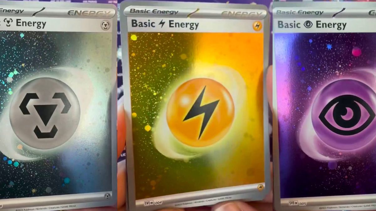 Pokemon 151 - Holo Energy Set - All 8 Holographic Energy Cards Pokemon 151