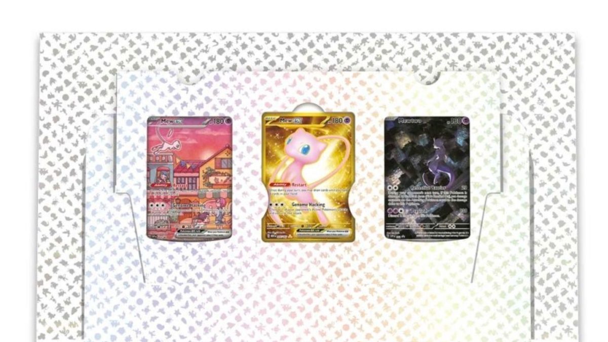 Mew Black Star Promo Custom Metal Pokemon Card