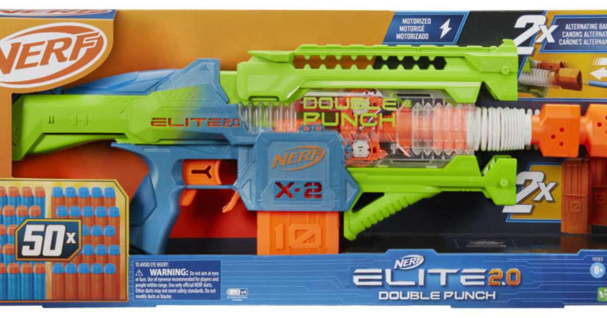 Hasbro Knockouts Summer With The Nerf Elite Double Punch