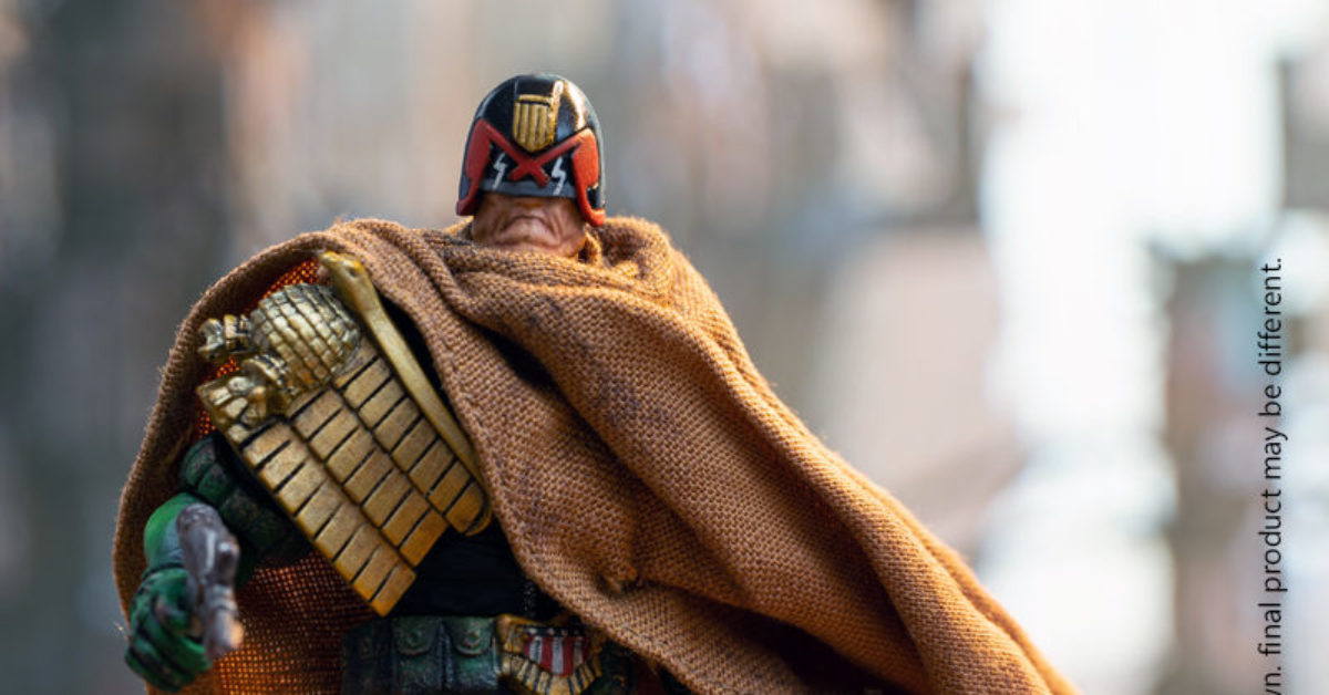 Cursed Earth 2000 A.D. Judge Dredd Figure Revealed by Hiya Toys