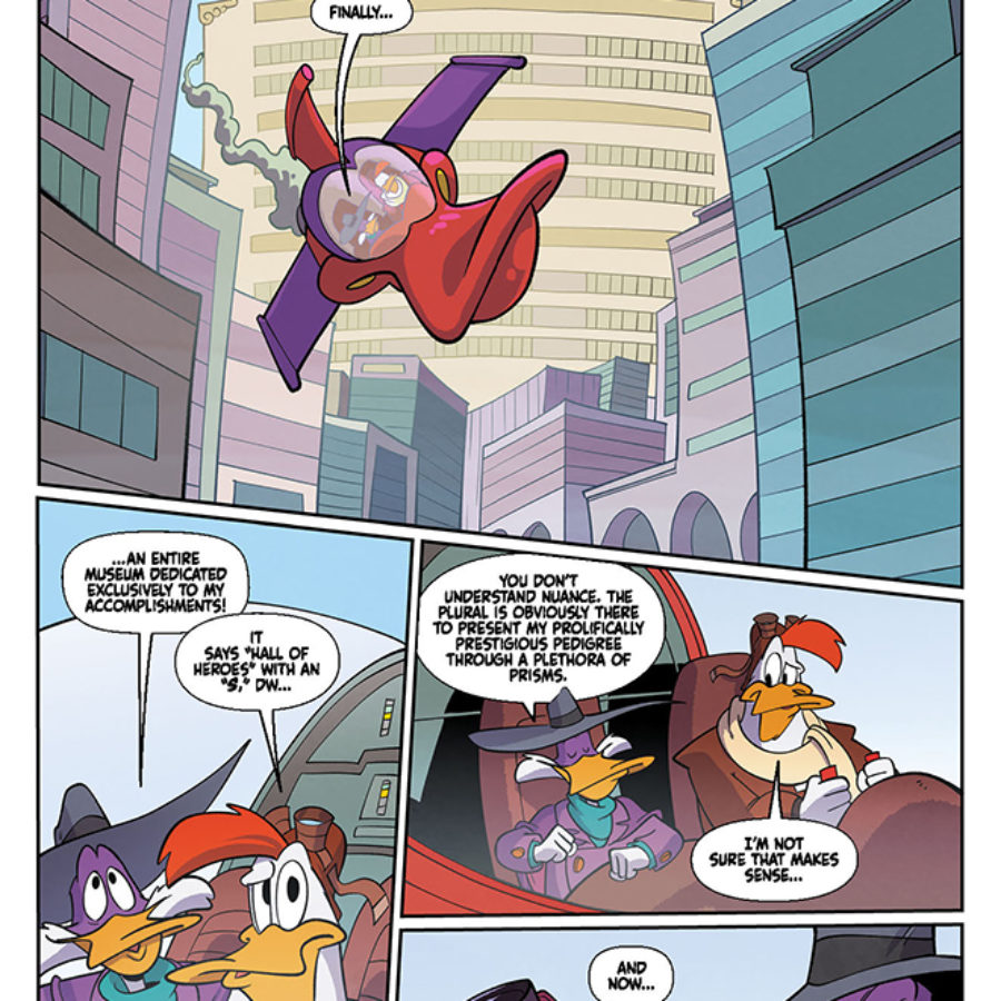 Darkwing Duck comic The Duck Knight Returns