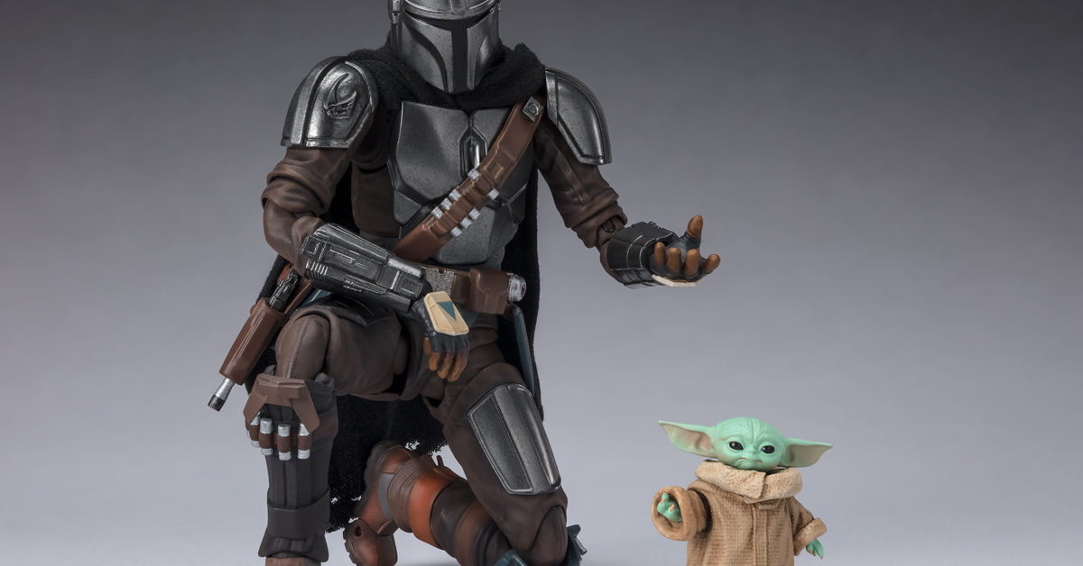 The Mandalorian and Grogu and Back at S.H.Figuarts for Season 3