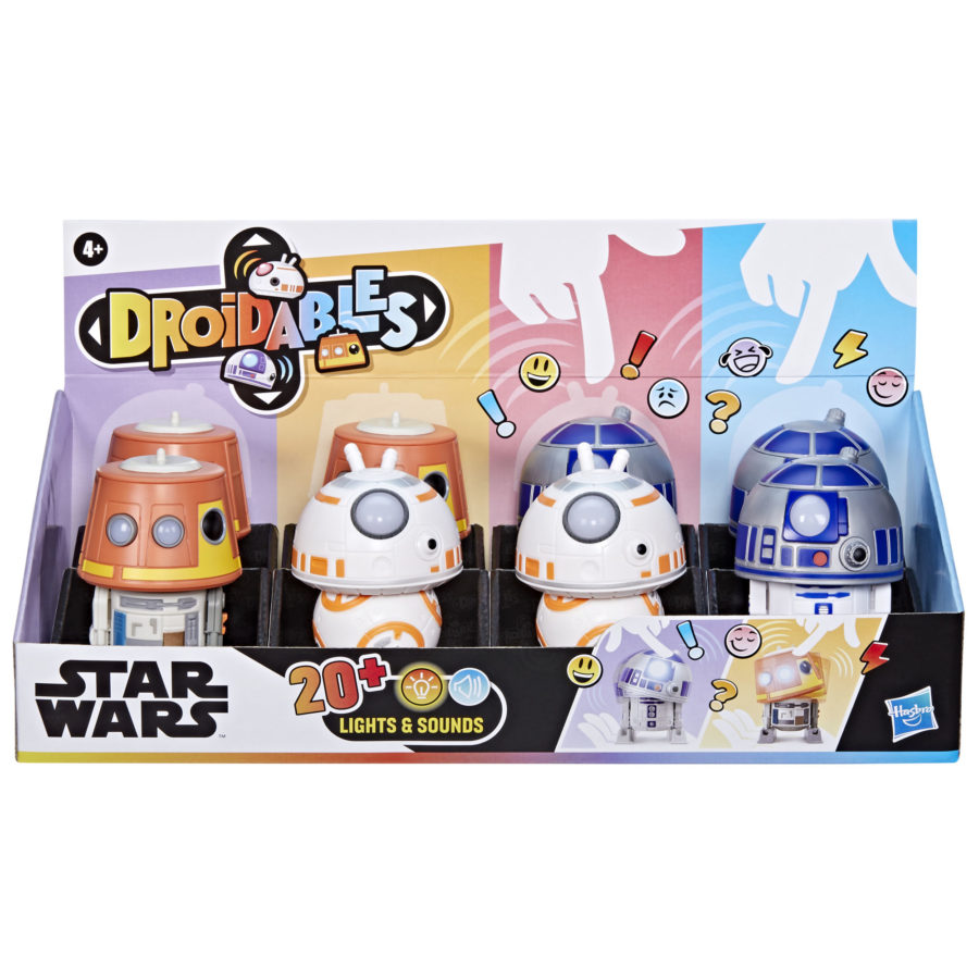 STAR WARS スターウォーズ DROiDABLES Hasbro Debuts New Collectible Droid Line with Star Wars: Droidables