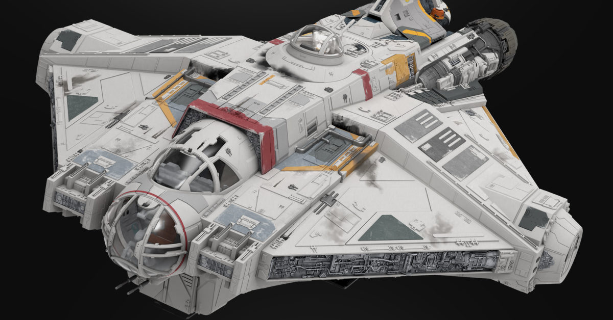 Star Wars: The Vintage Collection Ghost HasLab Becomes Fully