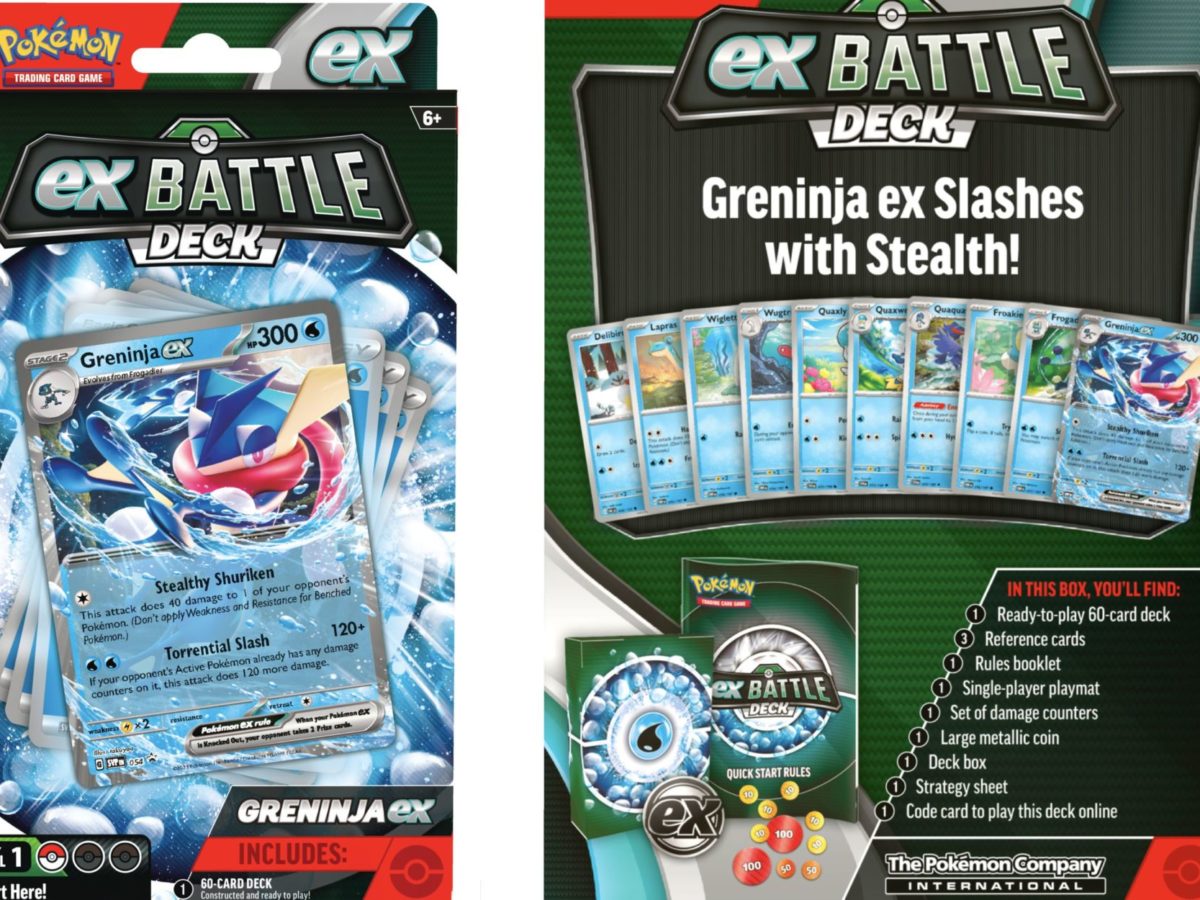 Pokémon Trading Card Game: Kangaskhan or Greninja ex Battle Deck