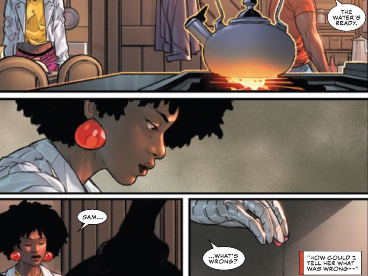 Misty Knight Knows How To Make Captain America A Proper Cup Of Tea