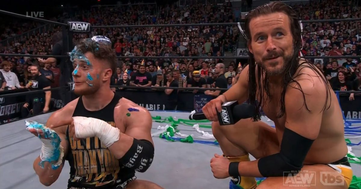 MJF Celebrates Adam Cole's Birthday on Disrespectful AEW Dynamite