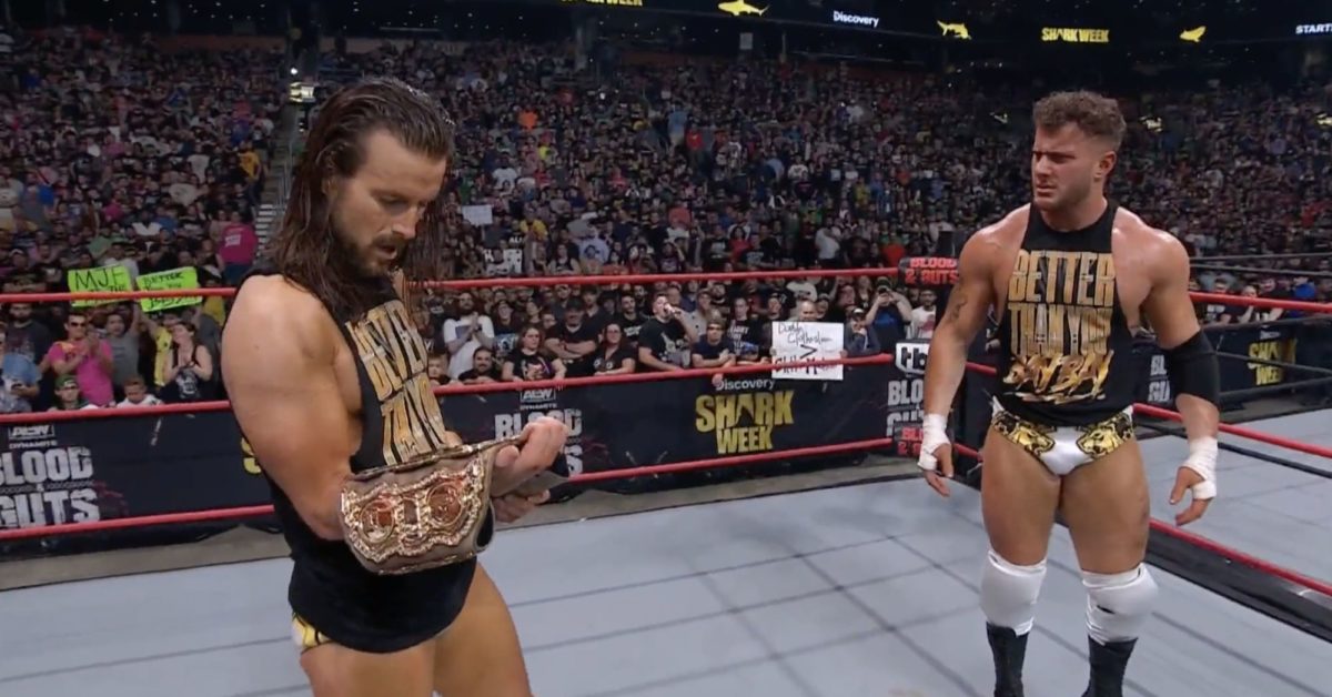 Adam Cole And MJF Win Tag Tournament On AEW Dynamite In WWE Ripoff