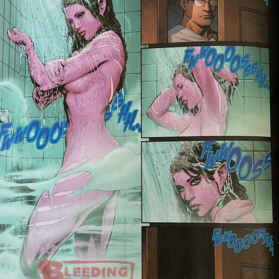 Superman Spying In The Shower in The Daily LITG, 11th of July 2023